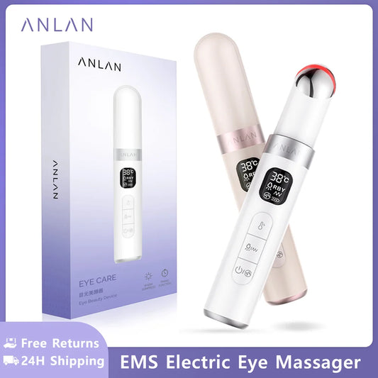 EyeRevive Pro: massageador ocular elétrico EMS com microcorrente e compressa quente
